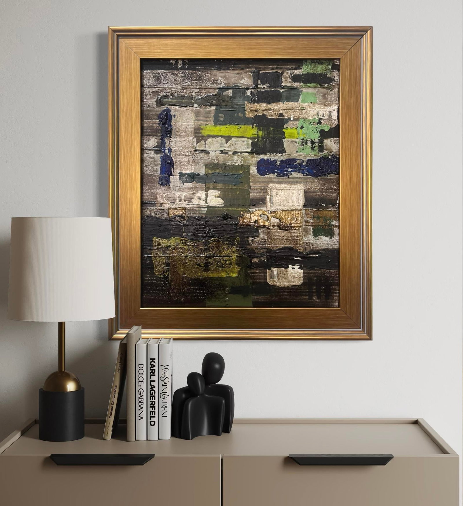 Strata - Original Abstract Painting by J. Kent Martin - 2