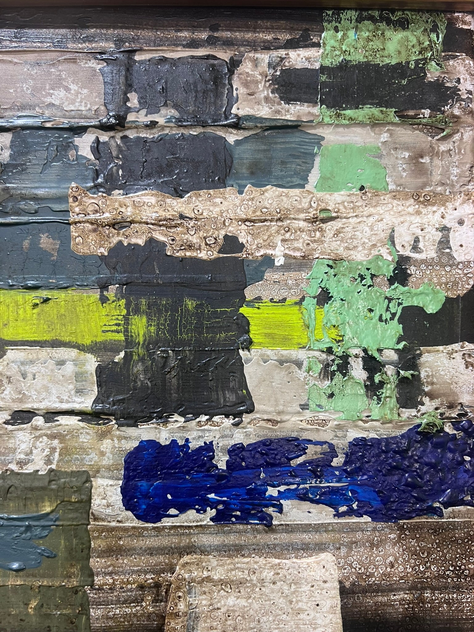 Strata - Original Abstract Painting by J. Kent Martin - 7