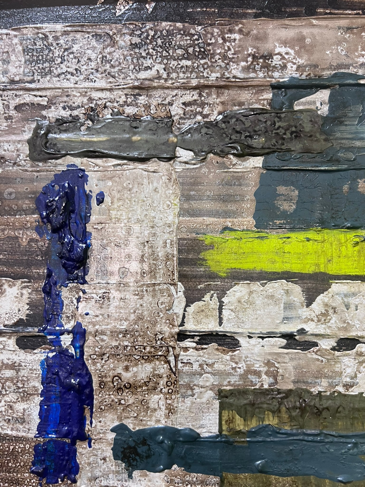 Strata - Original Abstract Painting by J. Kent Martin - 8