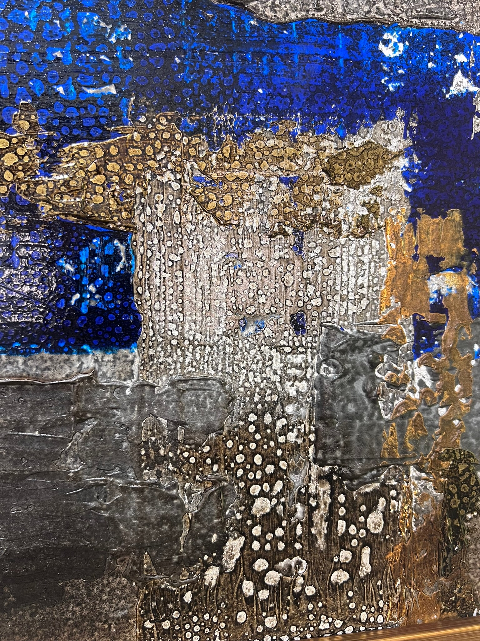 Quiet Bearing - Original Abstract Painting by J. Kent Martin - 7