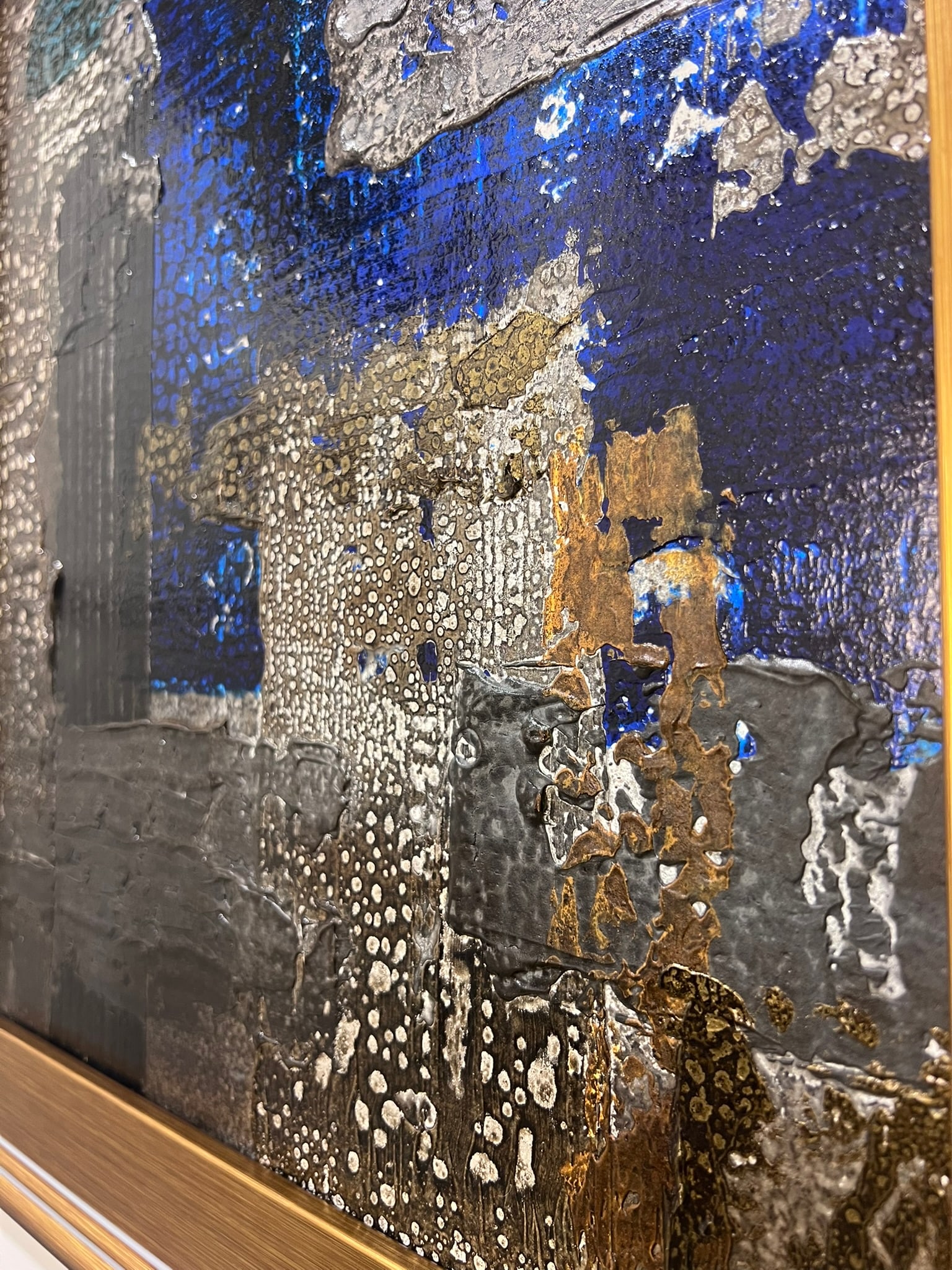 Quiet Bearing - Original Abstract Painting by J. Kent Martin - 8