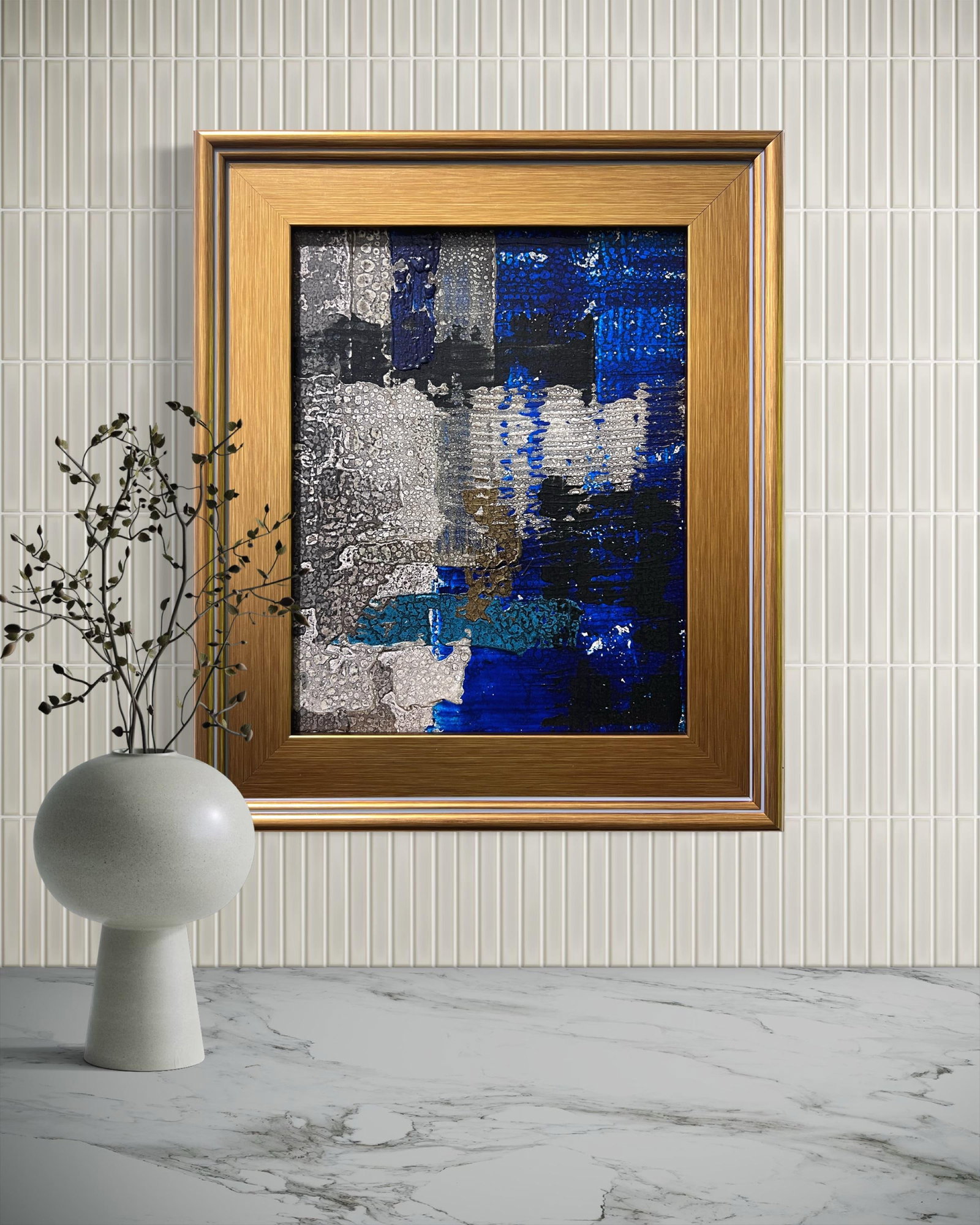 Deep End No. 2 - Original Abstract Painting by J. Kent Martin - 2