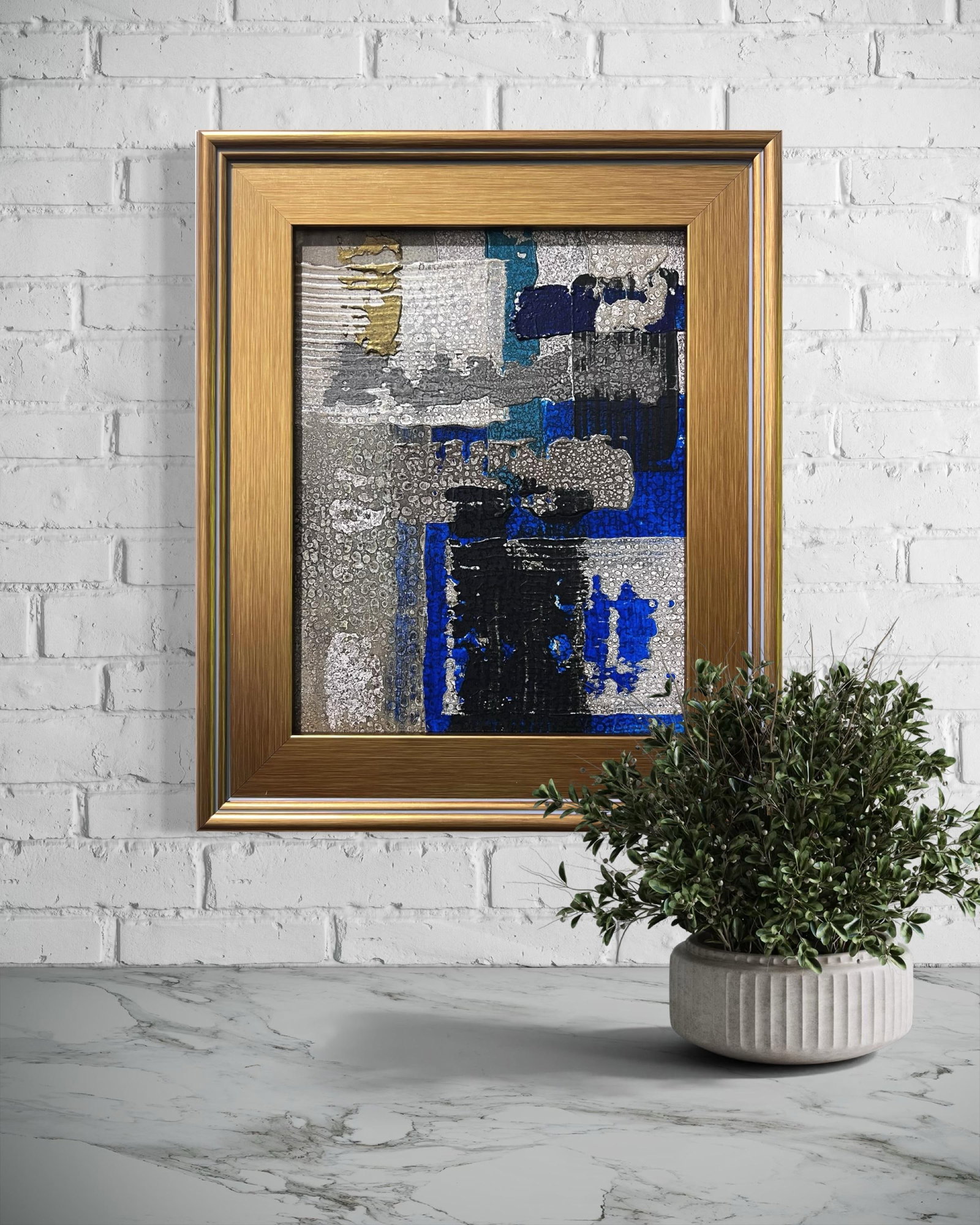 Deep End No. 1 - Original Abstract Painting by J. Kent Martin - 2