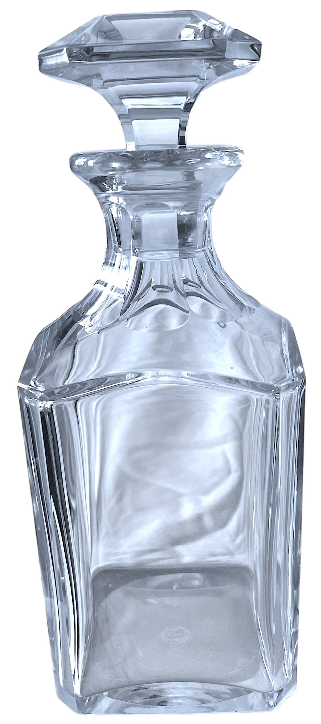 Baccarat Harcourt Pattern Crystal Whiskey Decanter | French Cut Crystal - 2