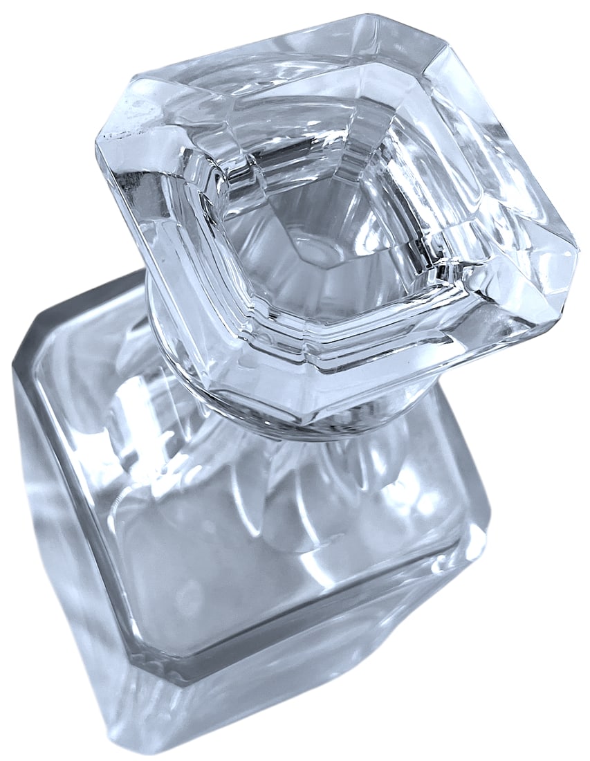 Baccarat Harcourt Pattern Crystal Whiskey Decanter | French Cut Crystal - 4