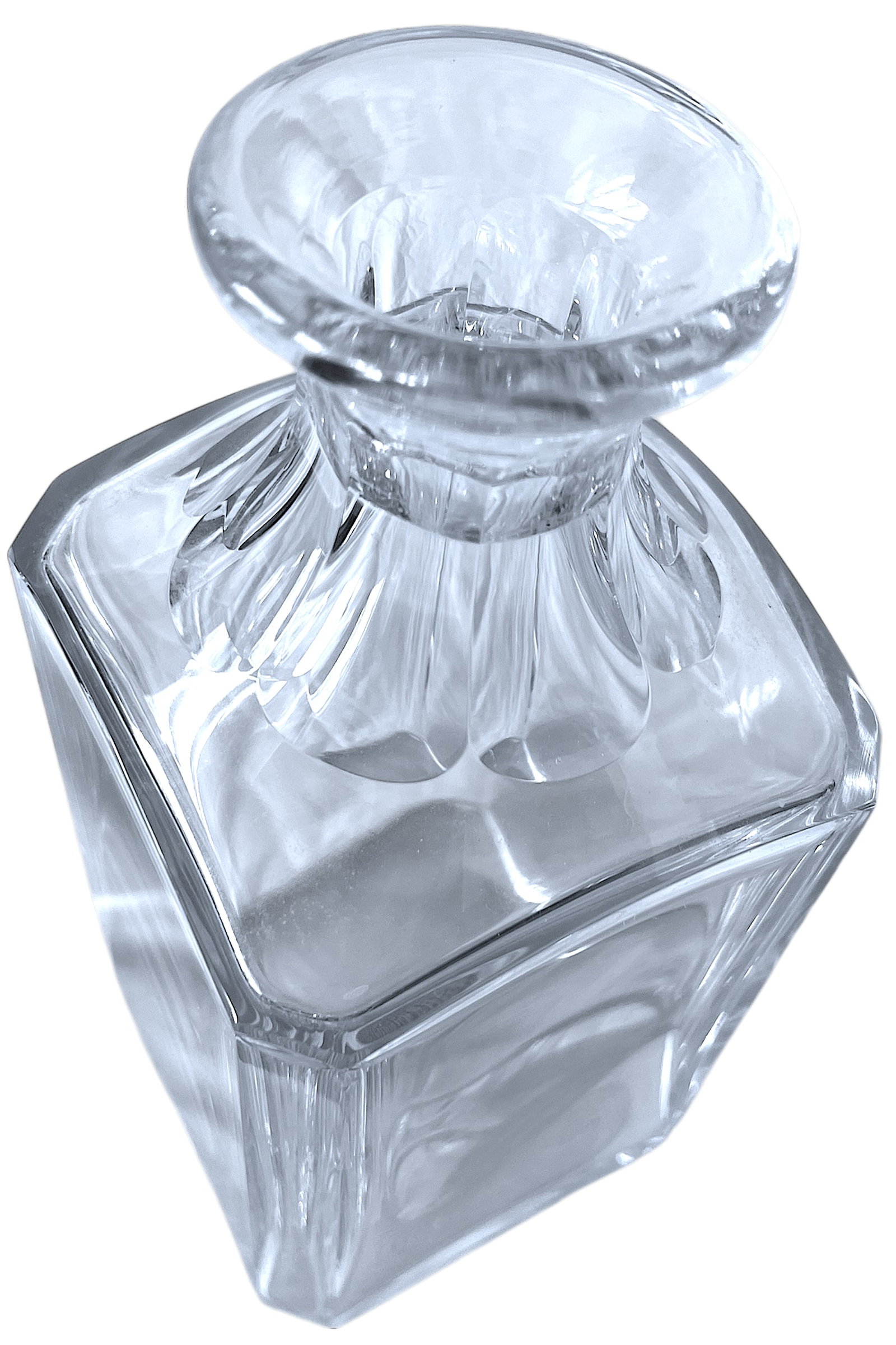 Baccarat Harcourt Pattern Crystal Whiskey Decanter | French Cut Crystal - 6