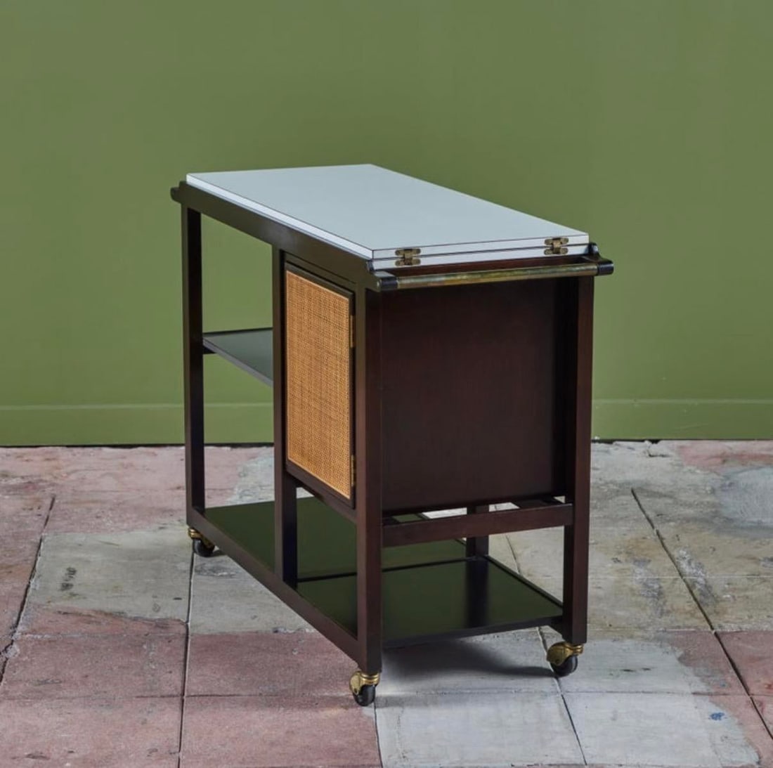 1960s Edward Wormley Bar Cart for Dunbar - 5