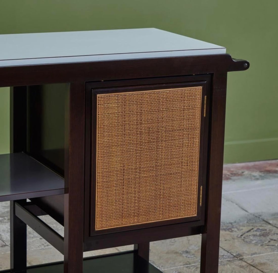 1960s Edward Wormley Bar Cart for Dunbar - 9