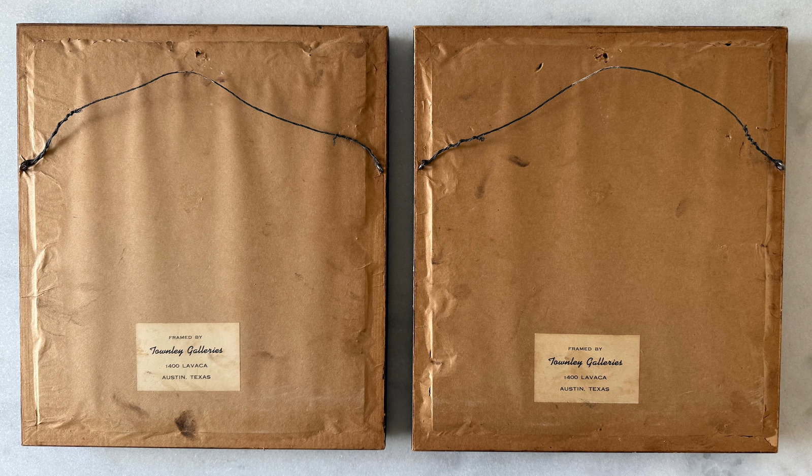 Pair of Framed Vintage Botanical Flower Specimen Prints - 16