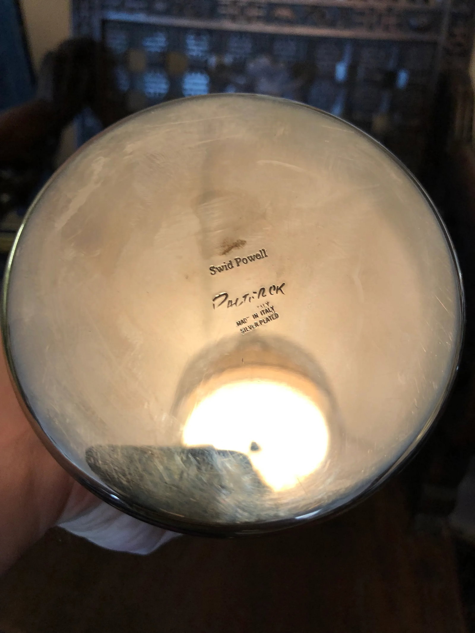 C. 1985 Swid Powell & David Palterer Silverplate Candlestick - 4