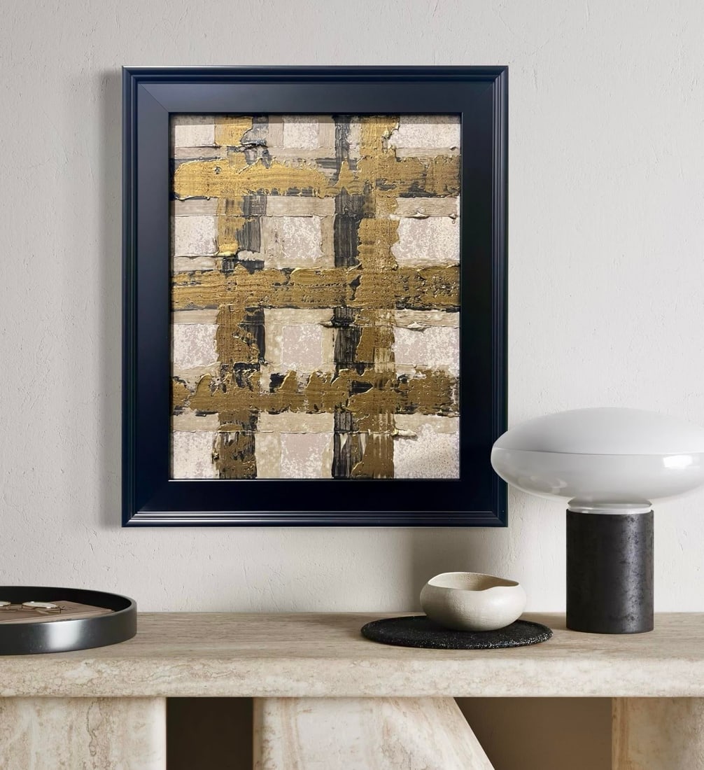Structure No. 2 - Original Abstract Painting by J. Kent Martin - 2