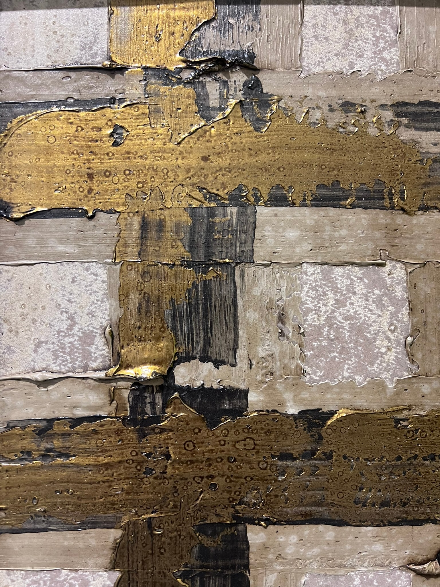 Structure No. 2 - Original Abstract Painting by J. Kent Martin - 6