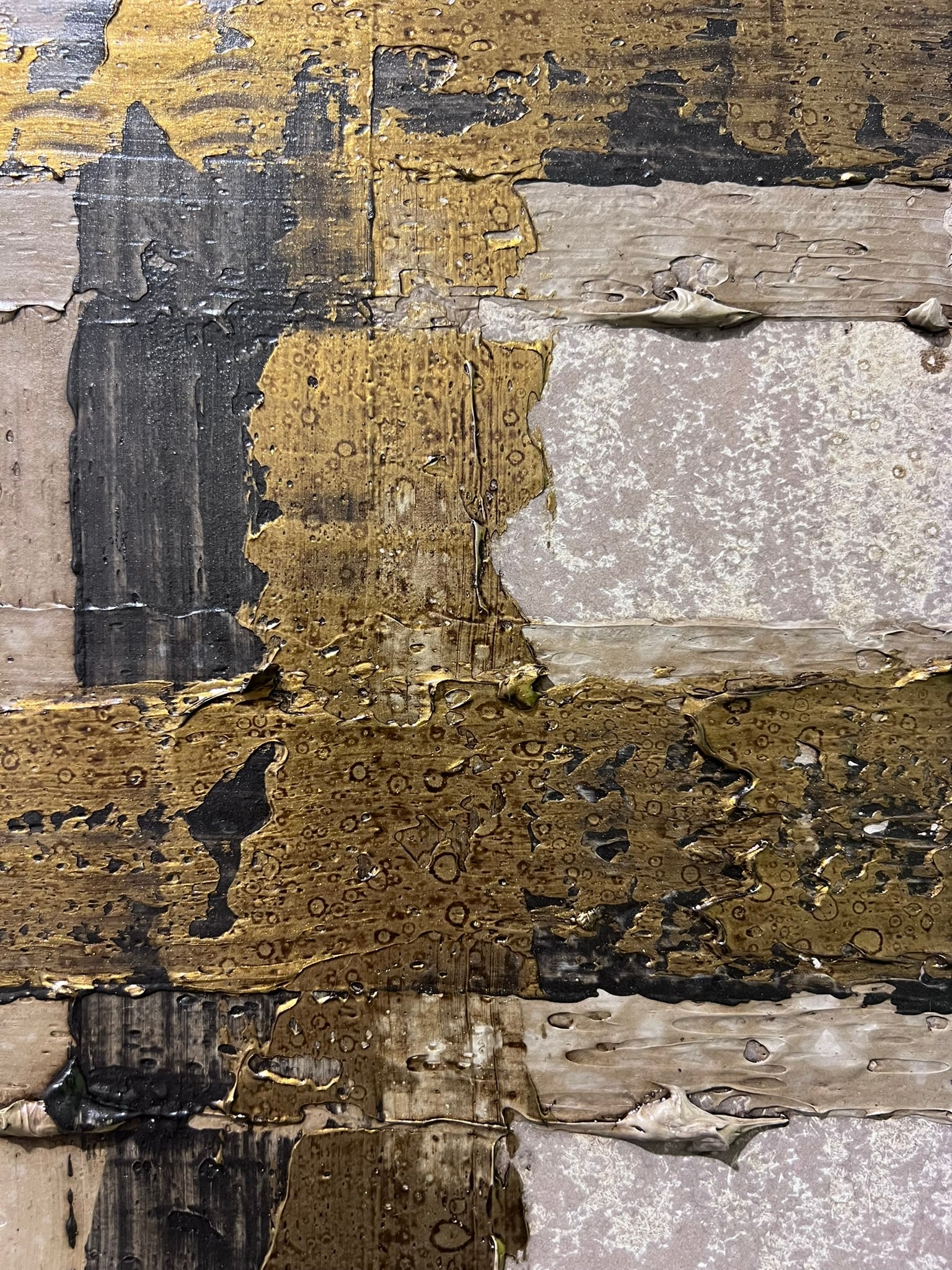 Structure No. 2 - Original Abstract Painting by J. Kent Martin - 7