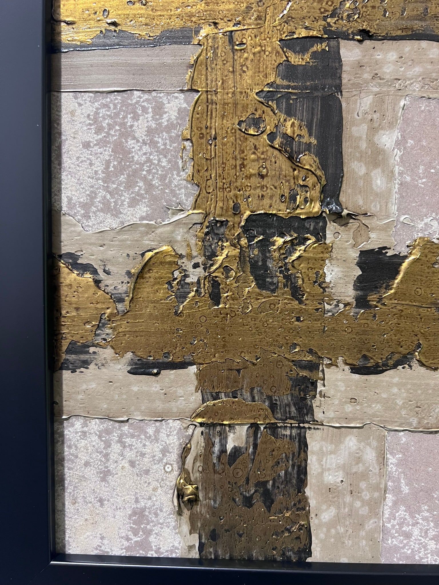 Structure No. 2 - Original Abstract Painting by J. Kent Martin - 8