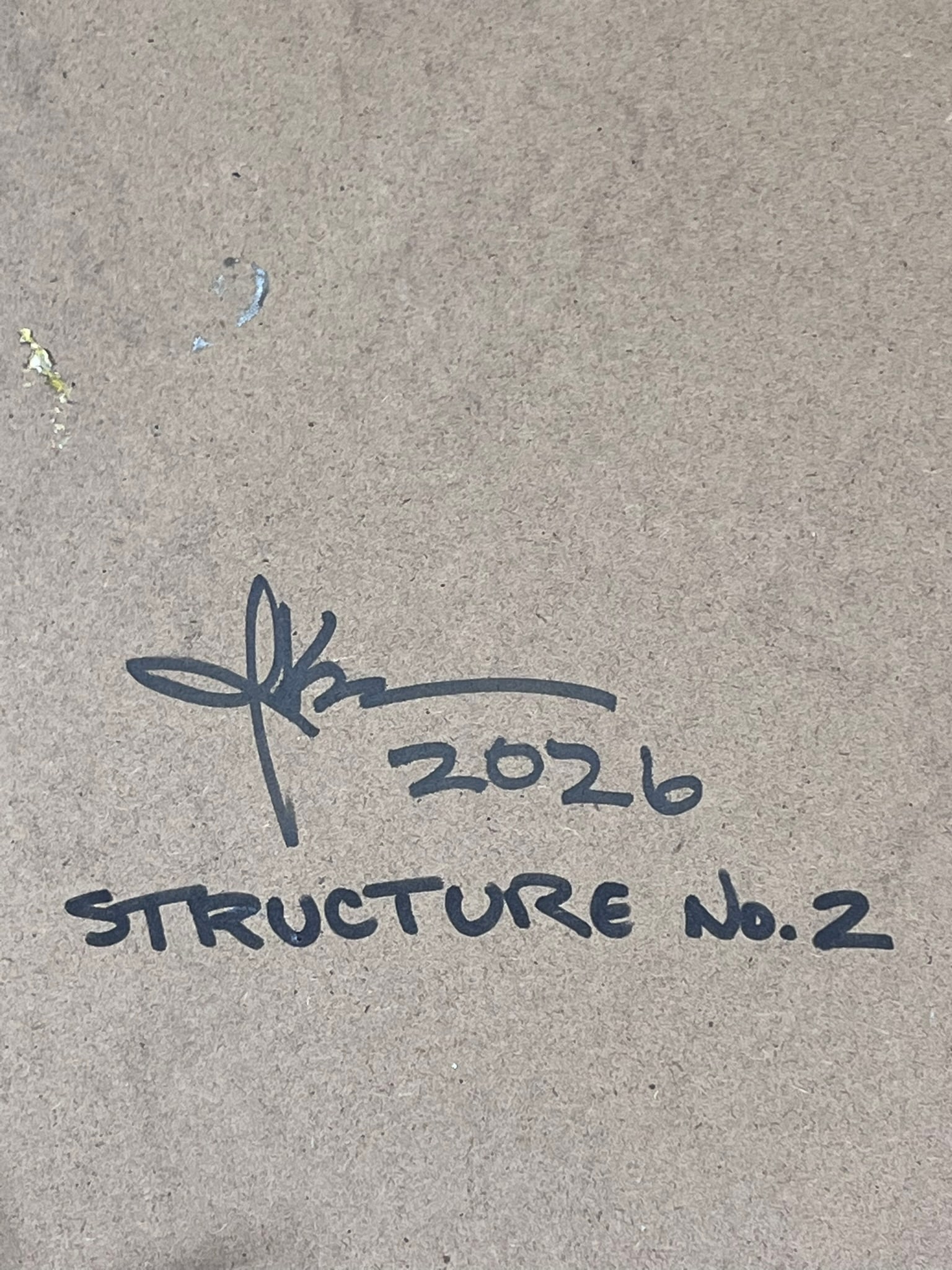 Structure No. 2 - Original Abstract Painting by J. Kent Martin - 9