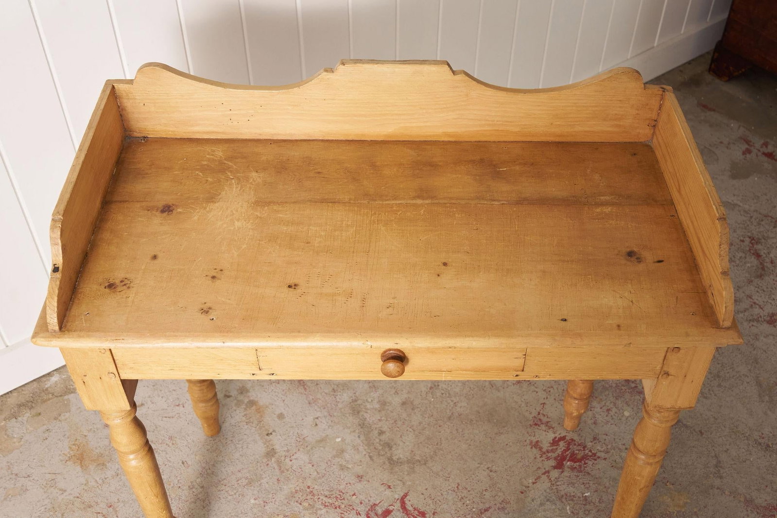 19th Century English Pine Wash Stand / Desk - 6