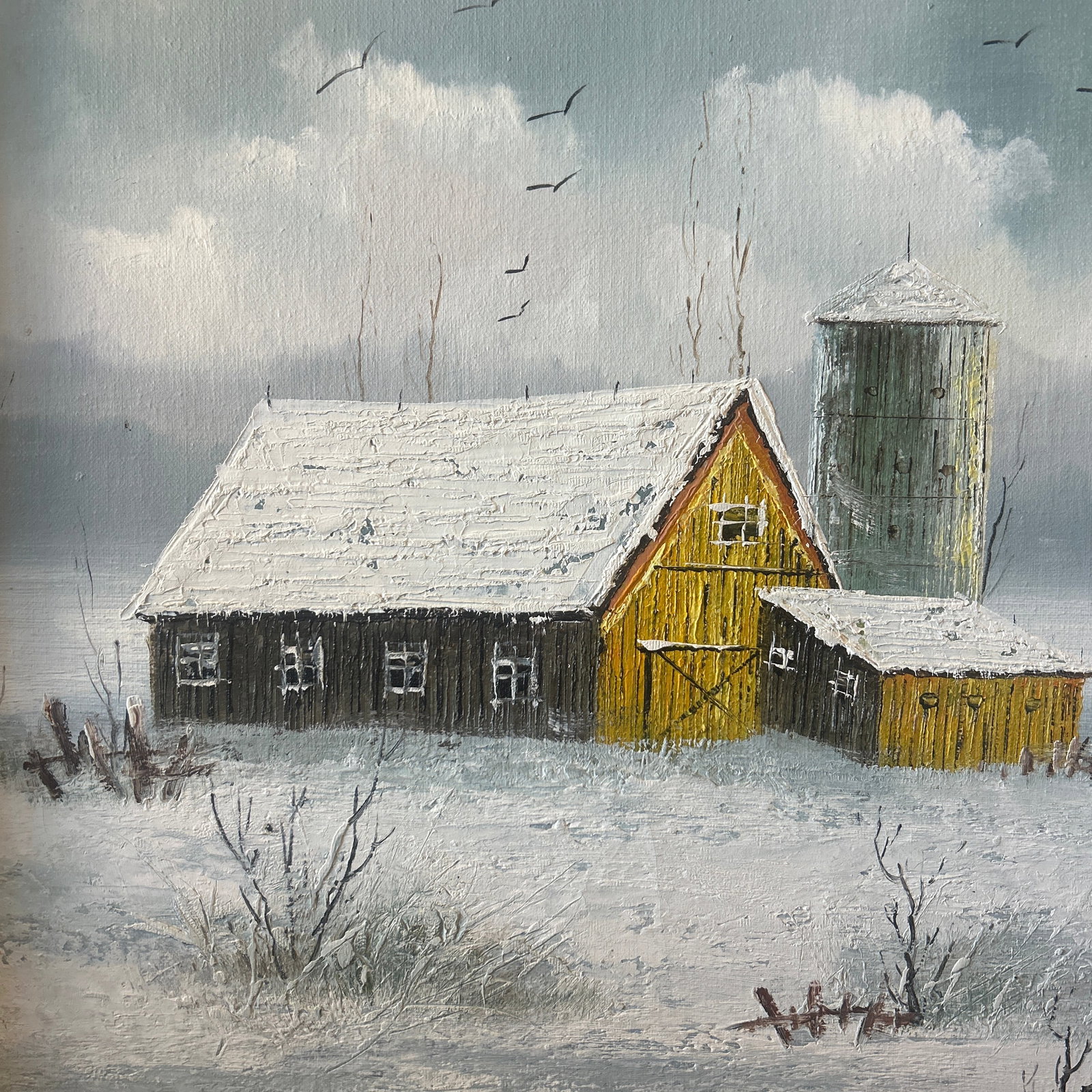 Mid 20th Century Everett Woodson Oil on Canvas American Painter 1933-2016 - 3