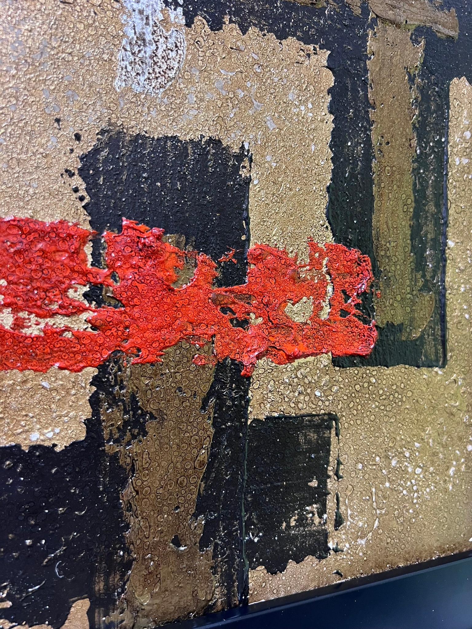 Protagonism No. 2 - Original Abstract Painting by J. Kent Martin - 6