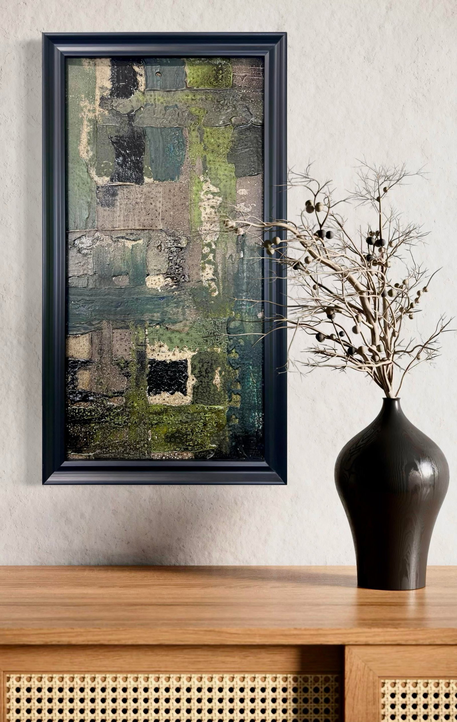 Original Abstract Painting by J. Kent Martin - 2