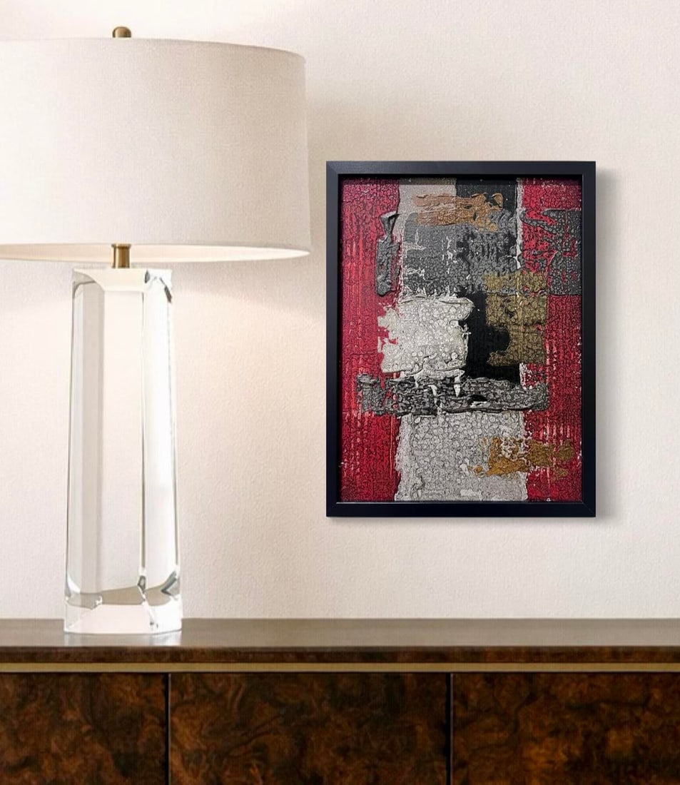Tension No. 3 - Original Abstract Painting by J. Kent Martin - 4