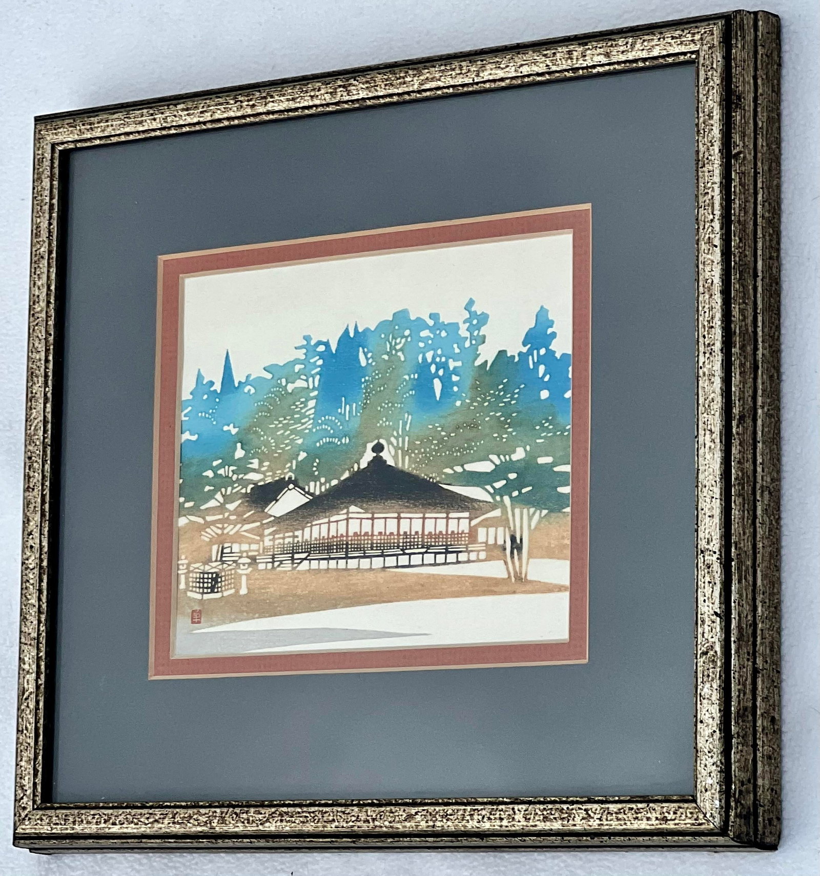Pair of Vintage Japanese Woodblock Prints, Nenjiro Inagaki (1902-1963) - 7