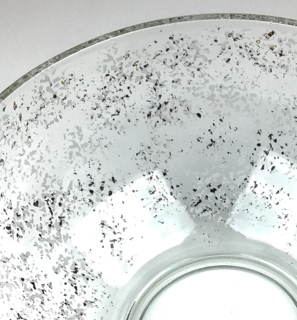 1990s Large Glass Spattered Design All Purpose Bowl - 5