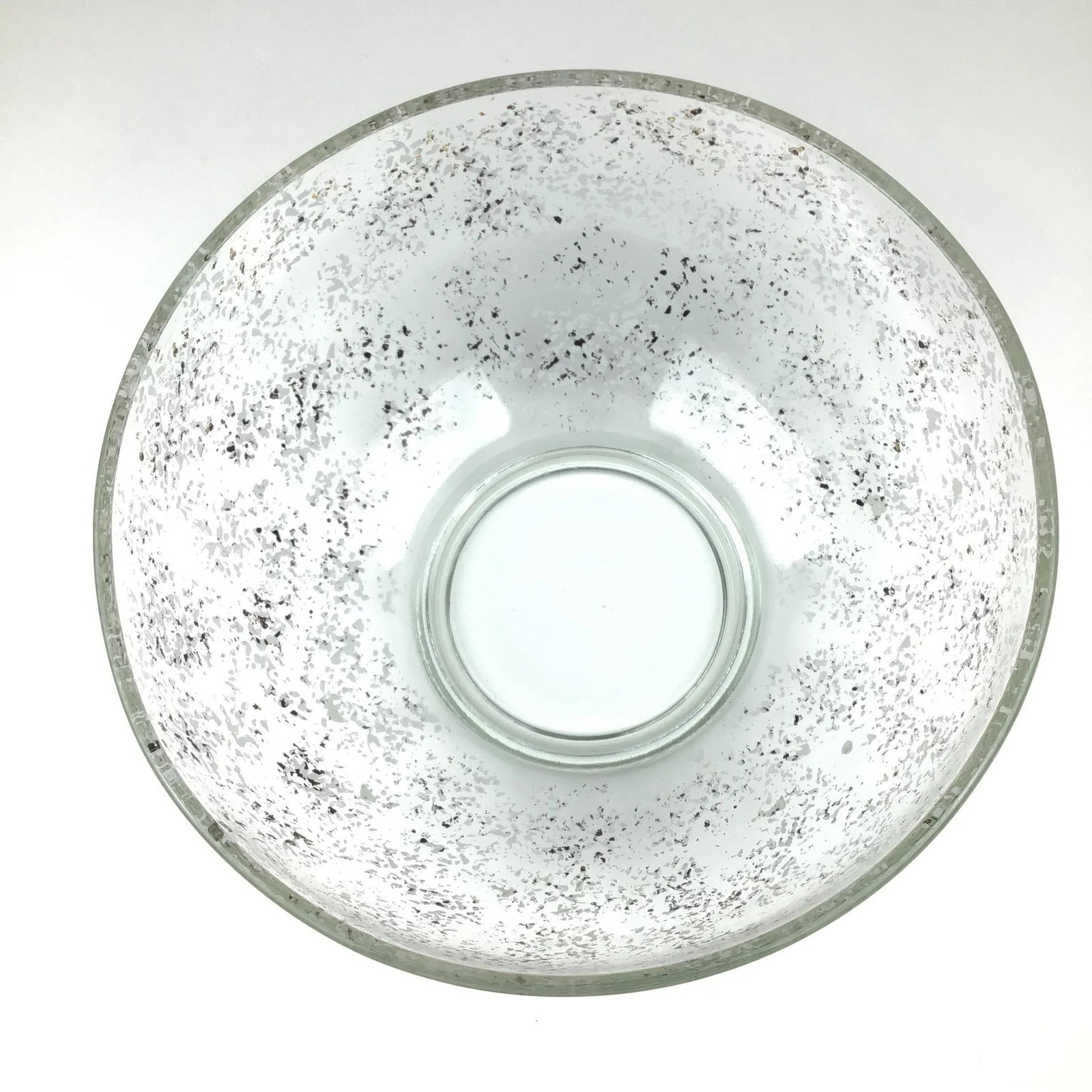 1990s Large Glass Spattered Design All Purpose Bowl - 7