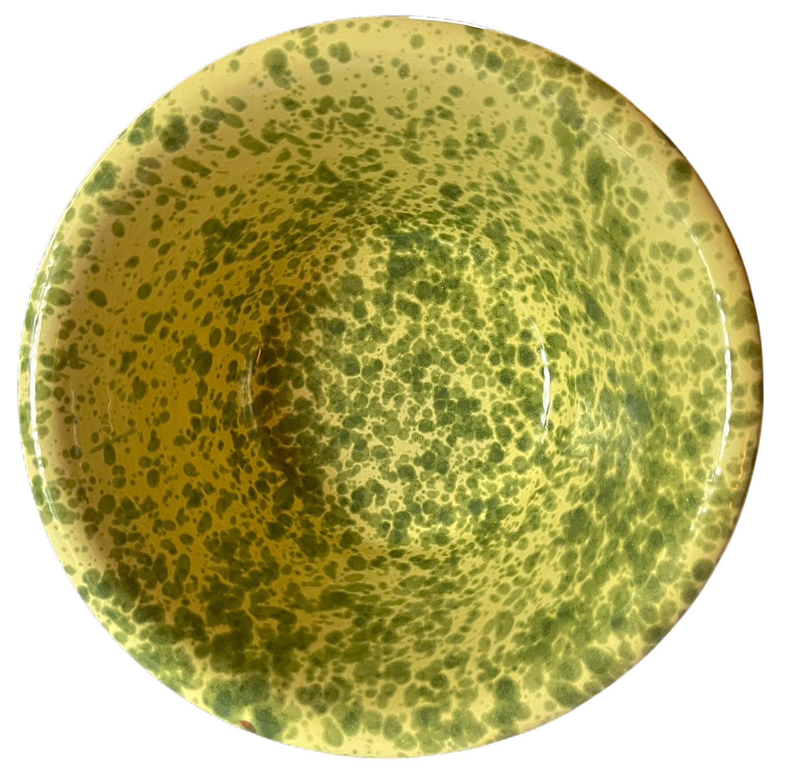 Italian Puglian Terracotta Passata Bowl "Schizzato" Splatterware Bowl in the Style of Cabana - 3