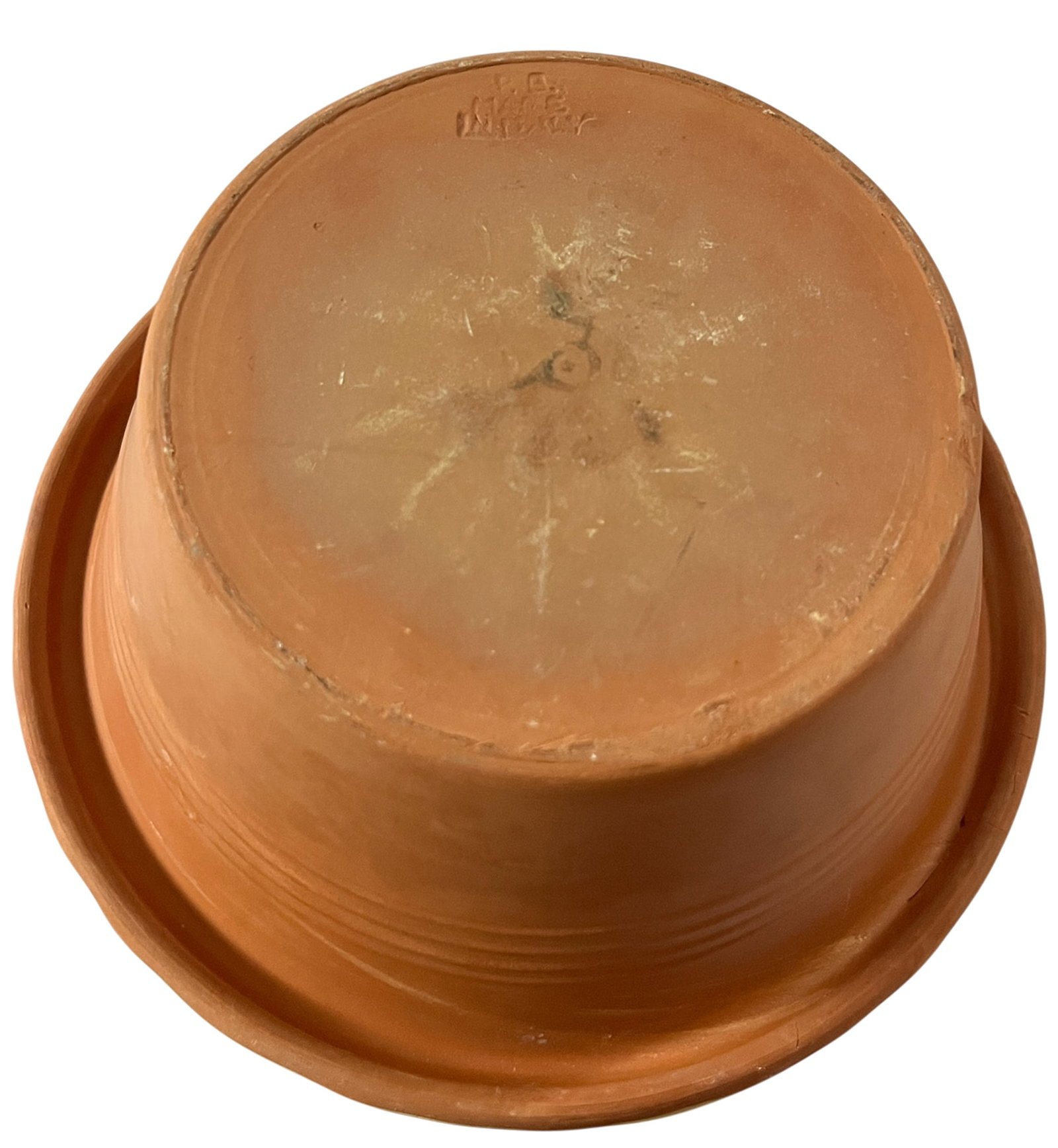 Italian Puglian Terracotta Passata Bowl "Schizzato" Splatterware Bowl in the Style of Cabana - 6