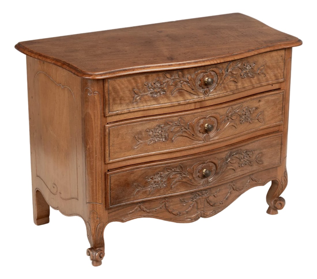 French Louis XV Style Miniature Sample Commode (1 of 9)