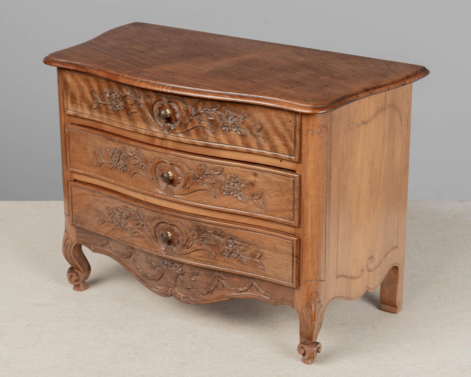 French Louis XV Style Miniature Sample Commode - 2