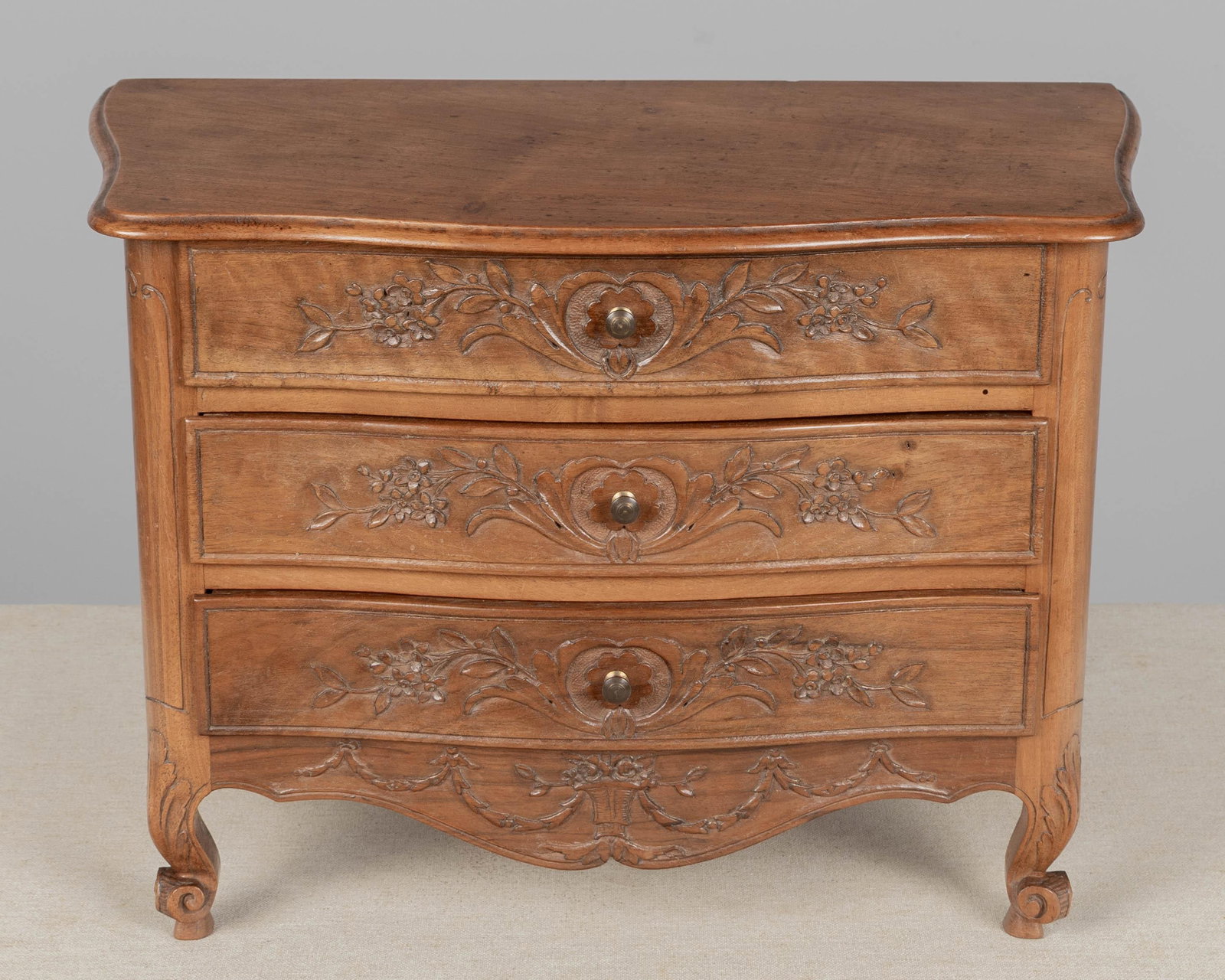French Louis XV Style Miniature Sample Commode - 3