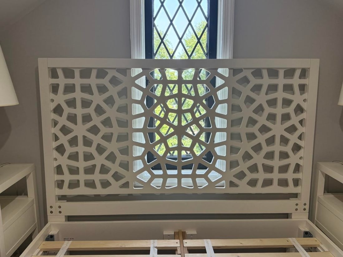 Moroccan Lattice Bed (Queen) - 2