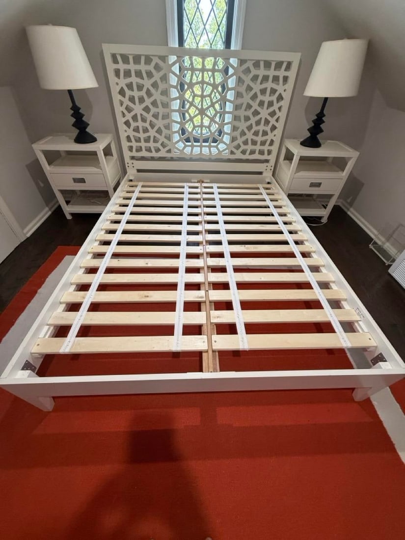 Moroccan Lattice Bed (Queen) - 5