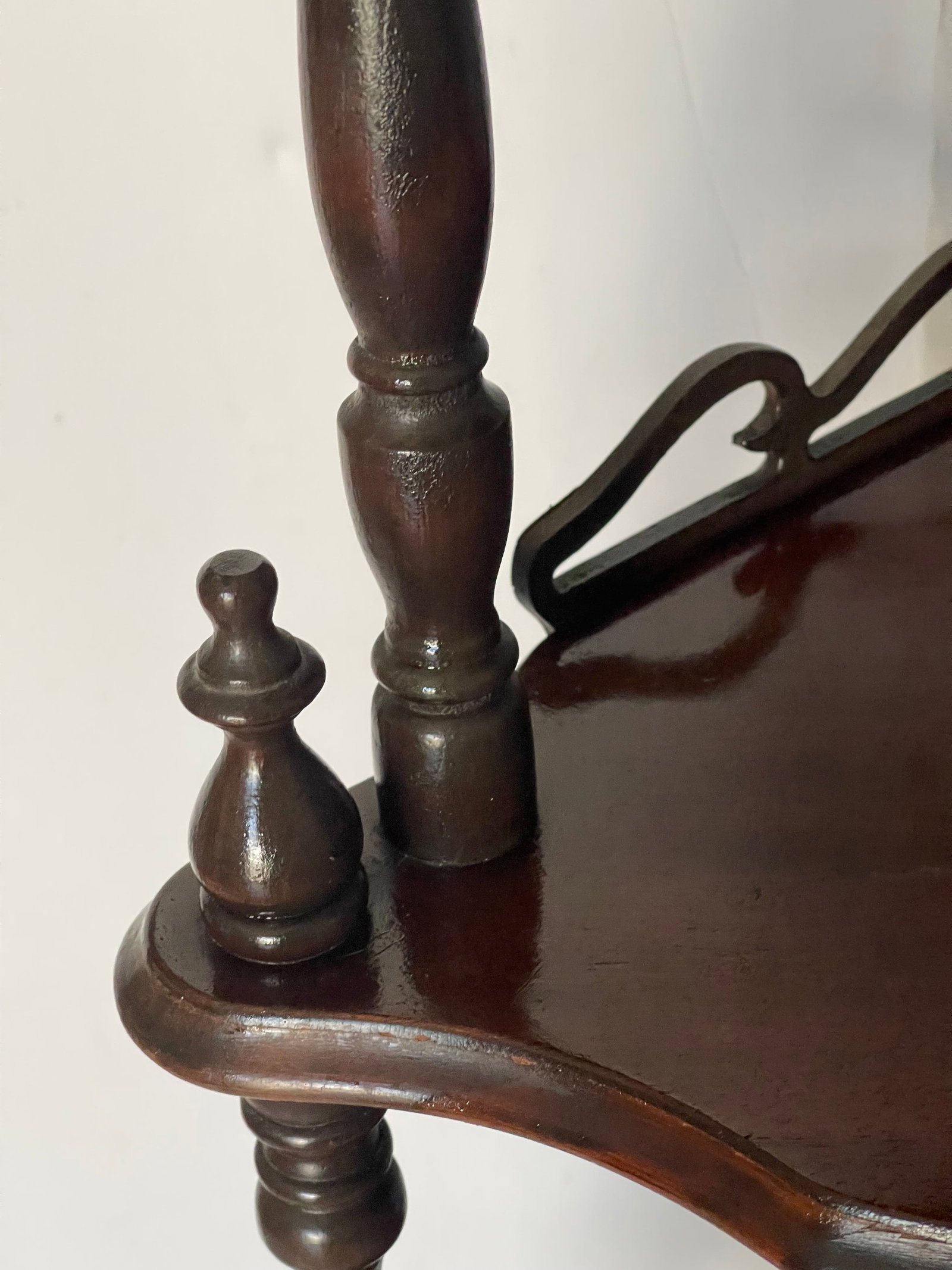 20th Century Corner Etagere Display Multitier - 3