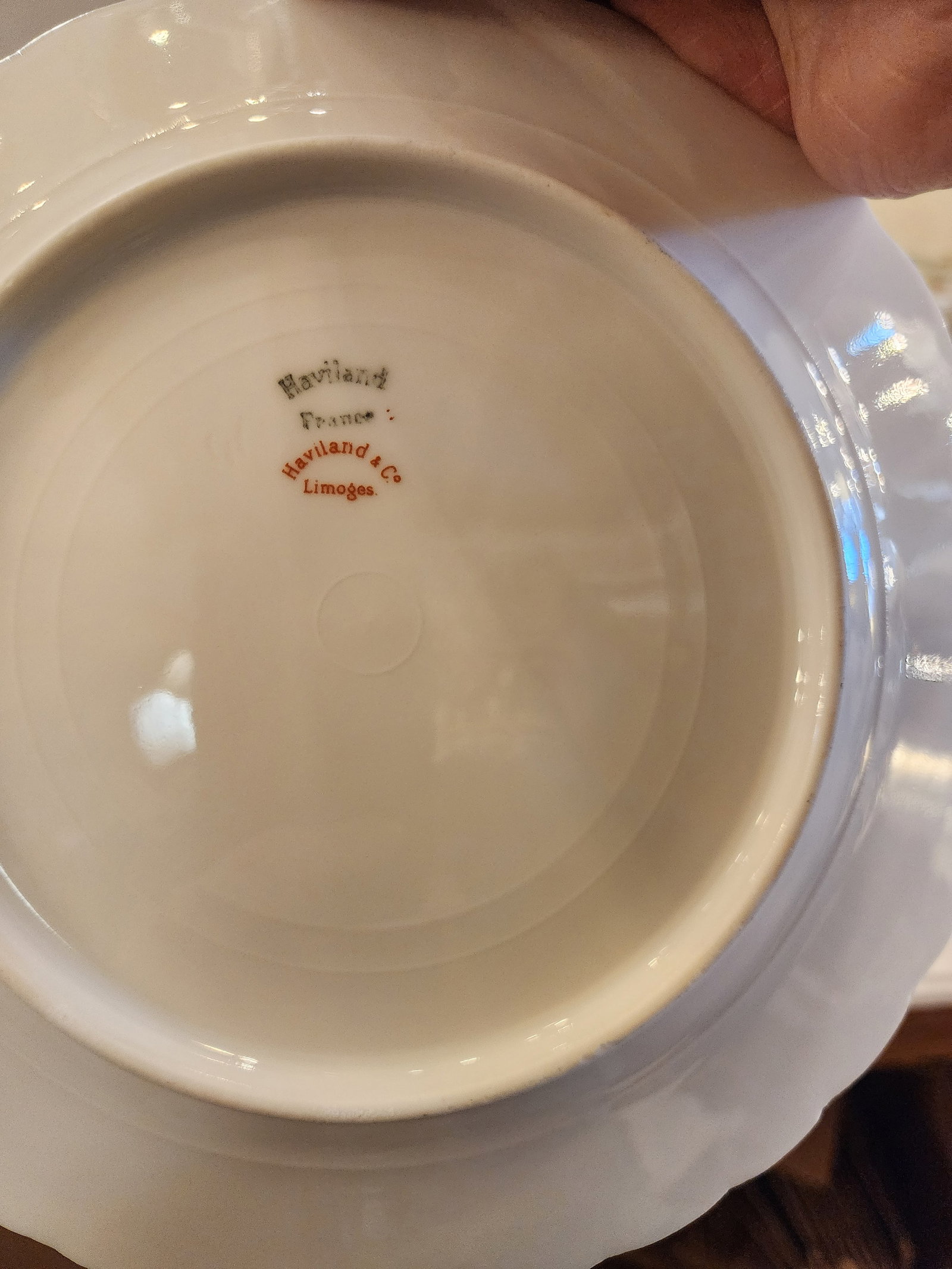 36 Piece Haviland Limoges Vintage Dessert Dish Set - 4
