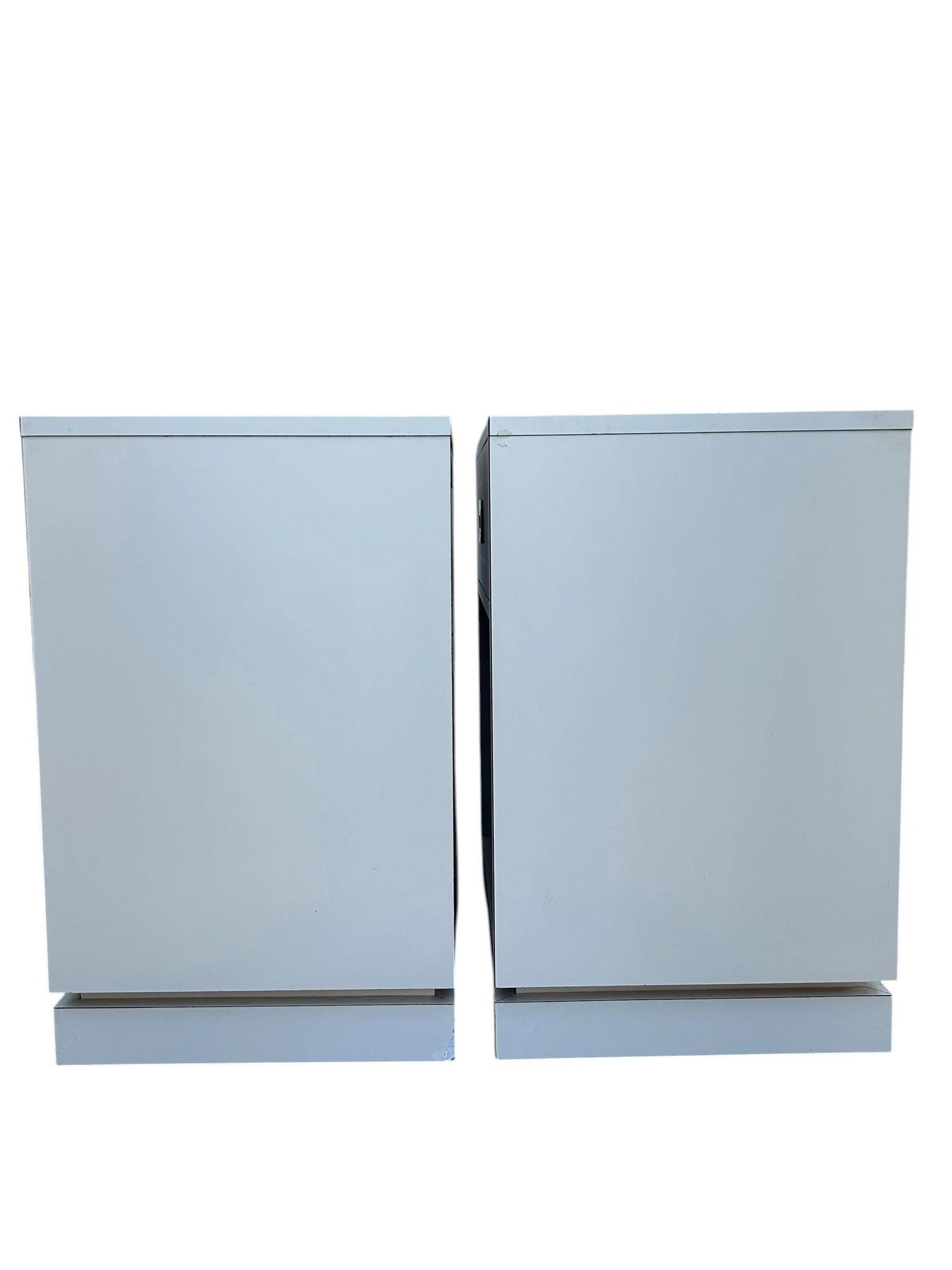 Pair of Vintage Campaign Style Bedside Tables - 10