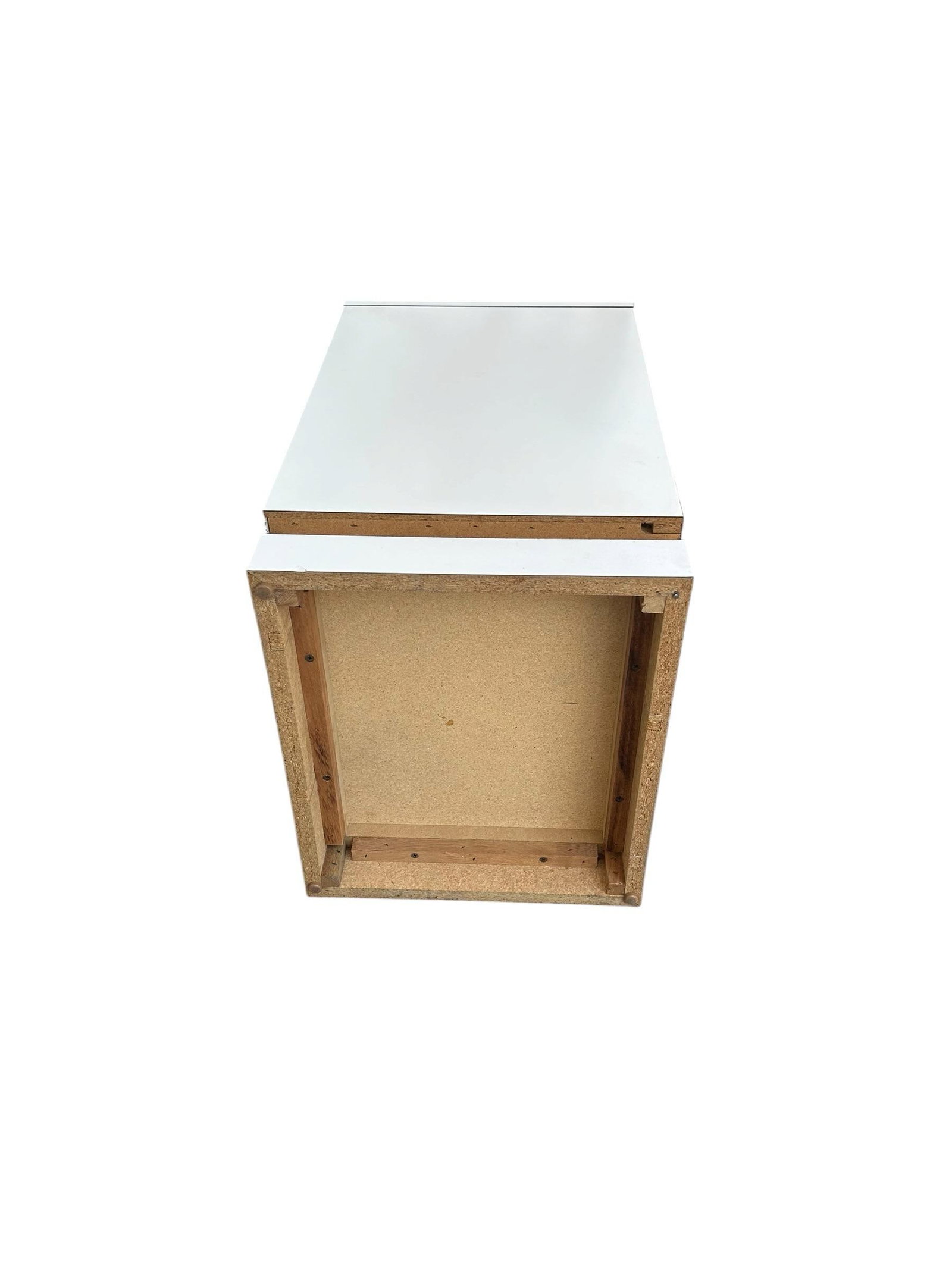 Pair of Vintage Campaign Style Bedside Tables - 2