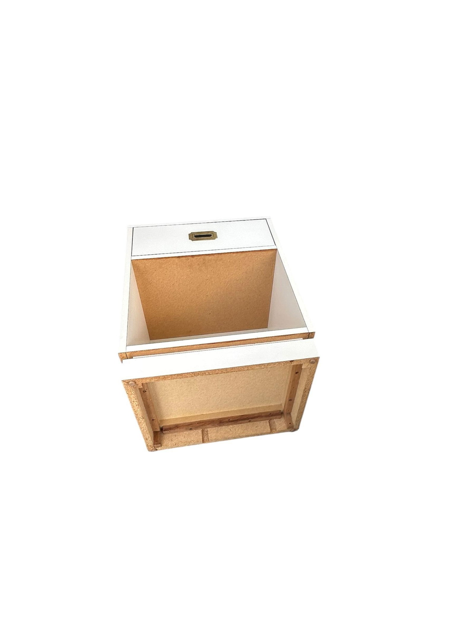 Pair of Vintage Campaign Style Bedside Tables - 3