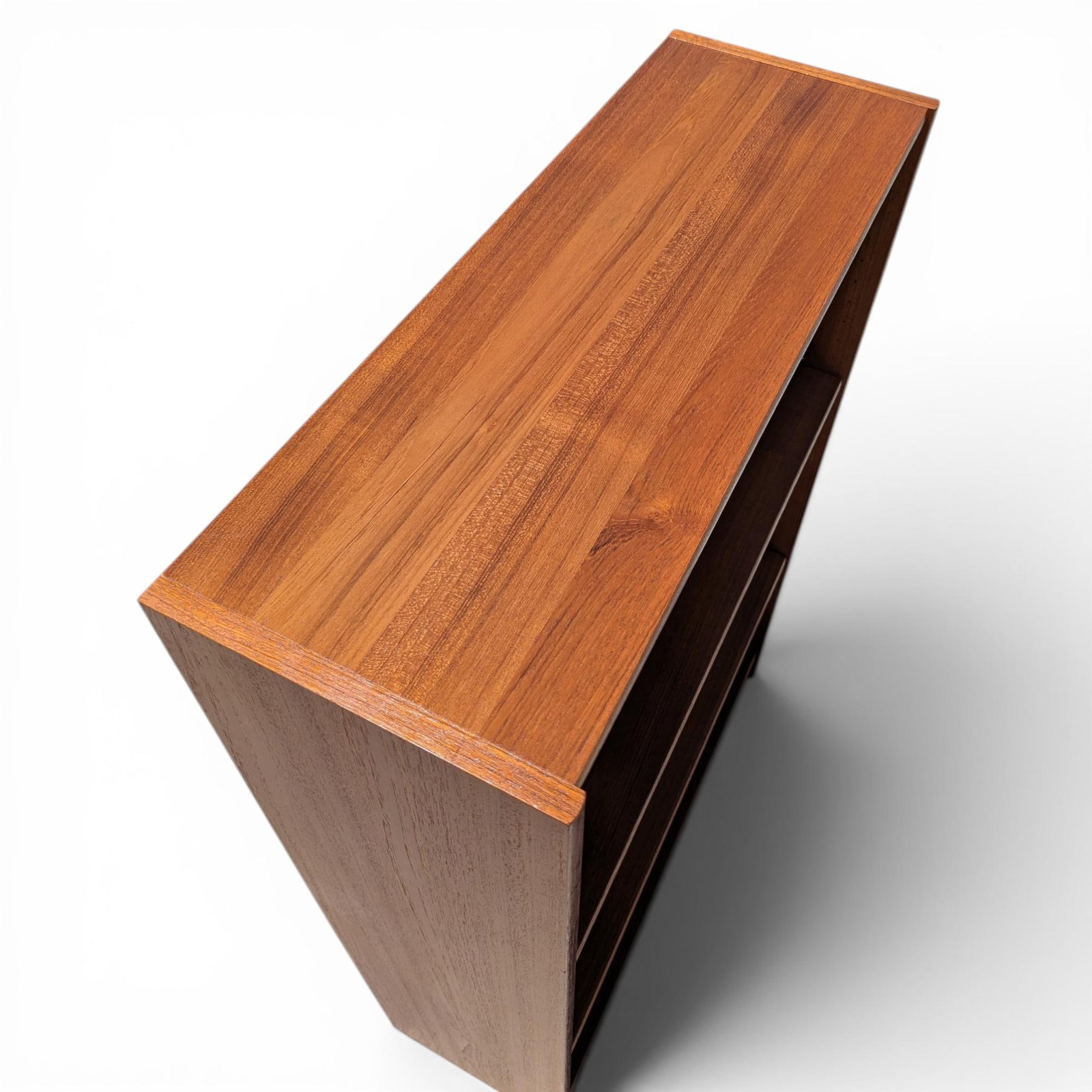 Petite Vintage Teak Bookcase, Danish Modern, 1970s - 14
