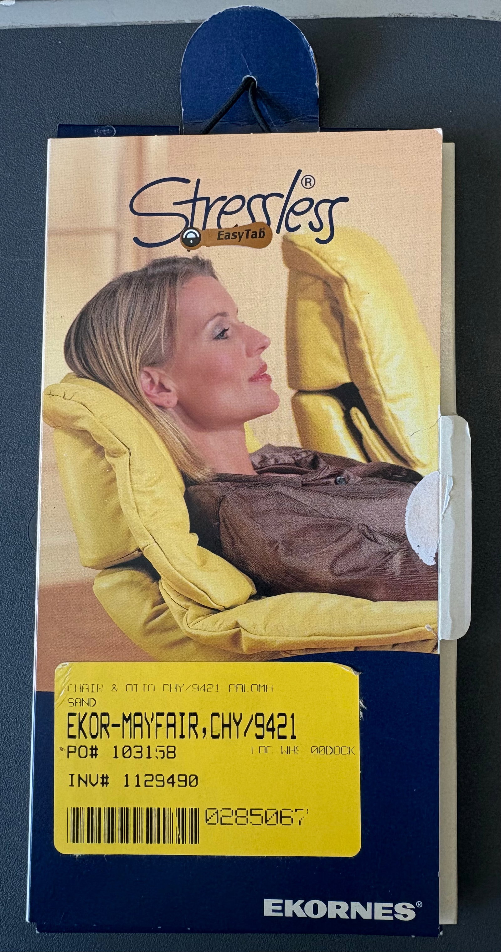 Vintage Ekhornes Leather Stressless Reclining Loveseat - 15