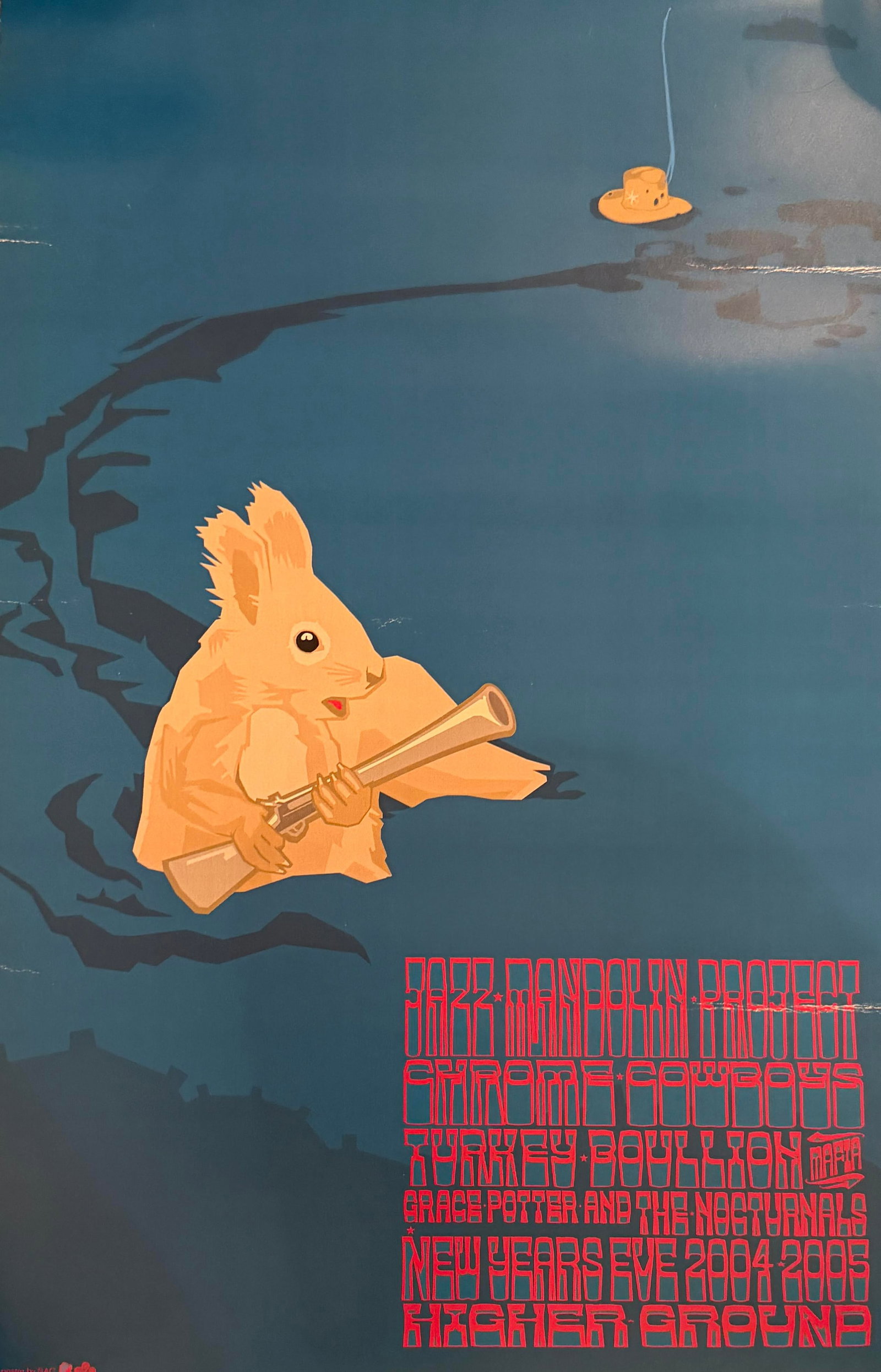 Jazz Mandolin Project: New Year's Eve 2004-2005, Concert Poster - 4