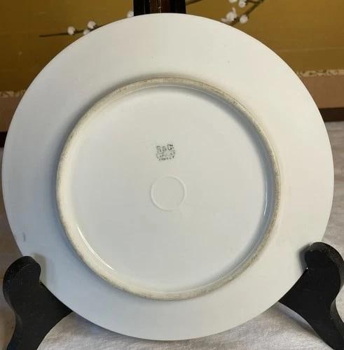 12 Raynaud & Co. Limoges White Salad Plates With Thick Gold Embossed Edging 7.5" - 4