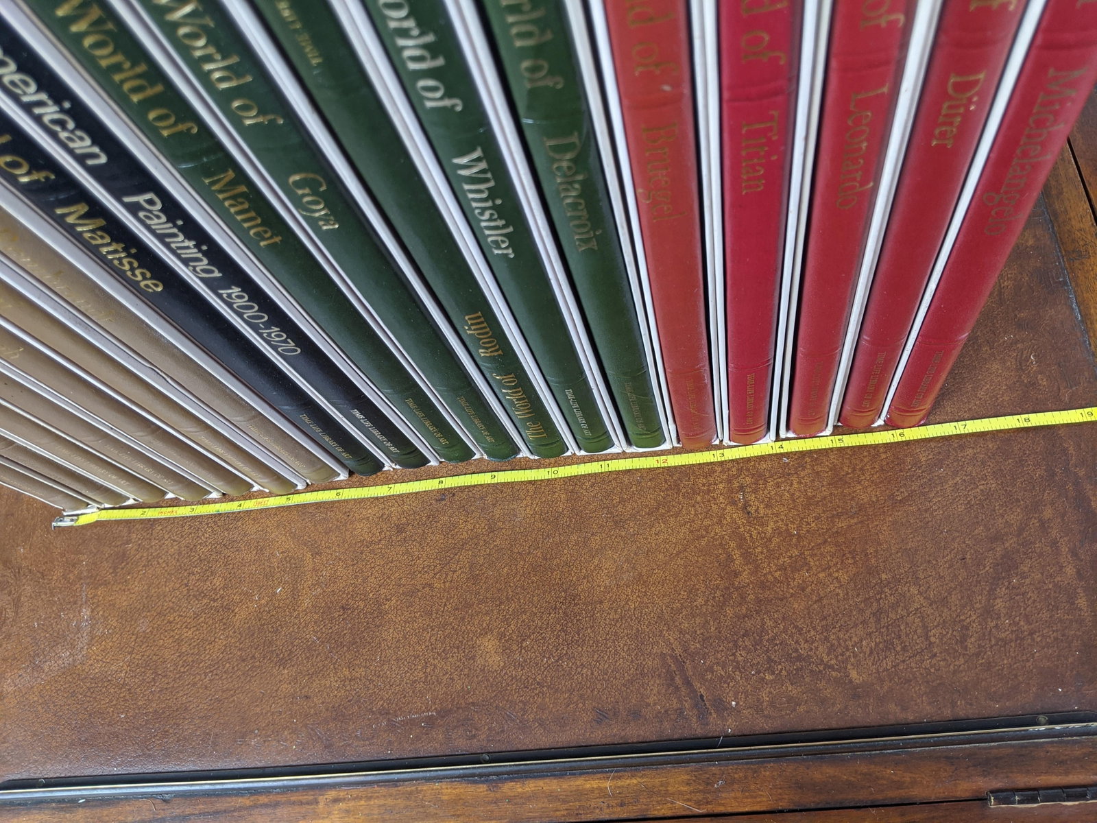 19-Volume Vintage Time-Life Library of Art Books, Decorative Designer Set - 3