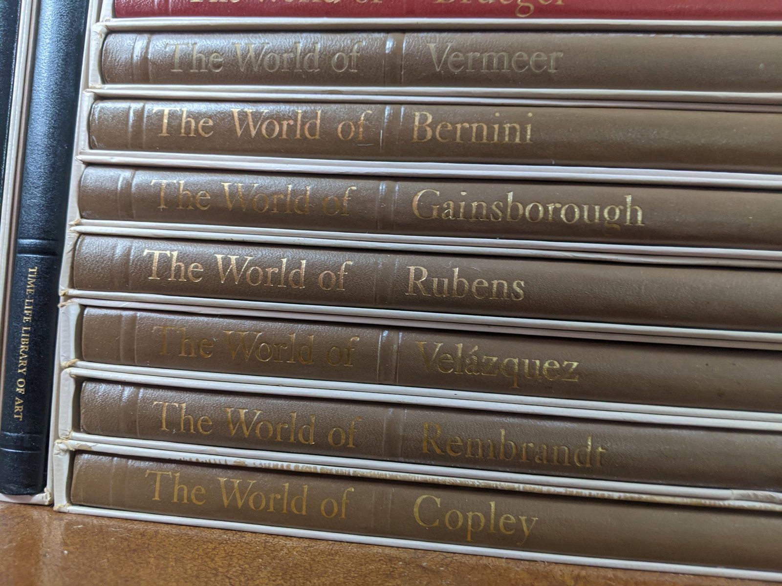 19-Volume Vintage Time-Life Library of Art Books, Decorative Designer Set - 6