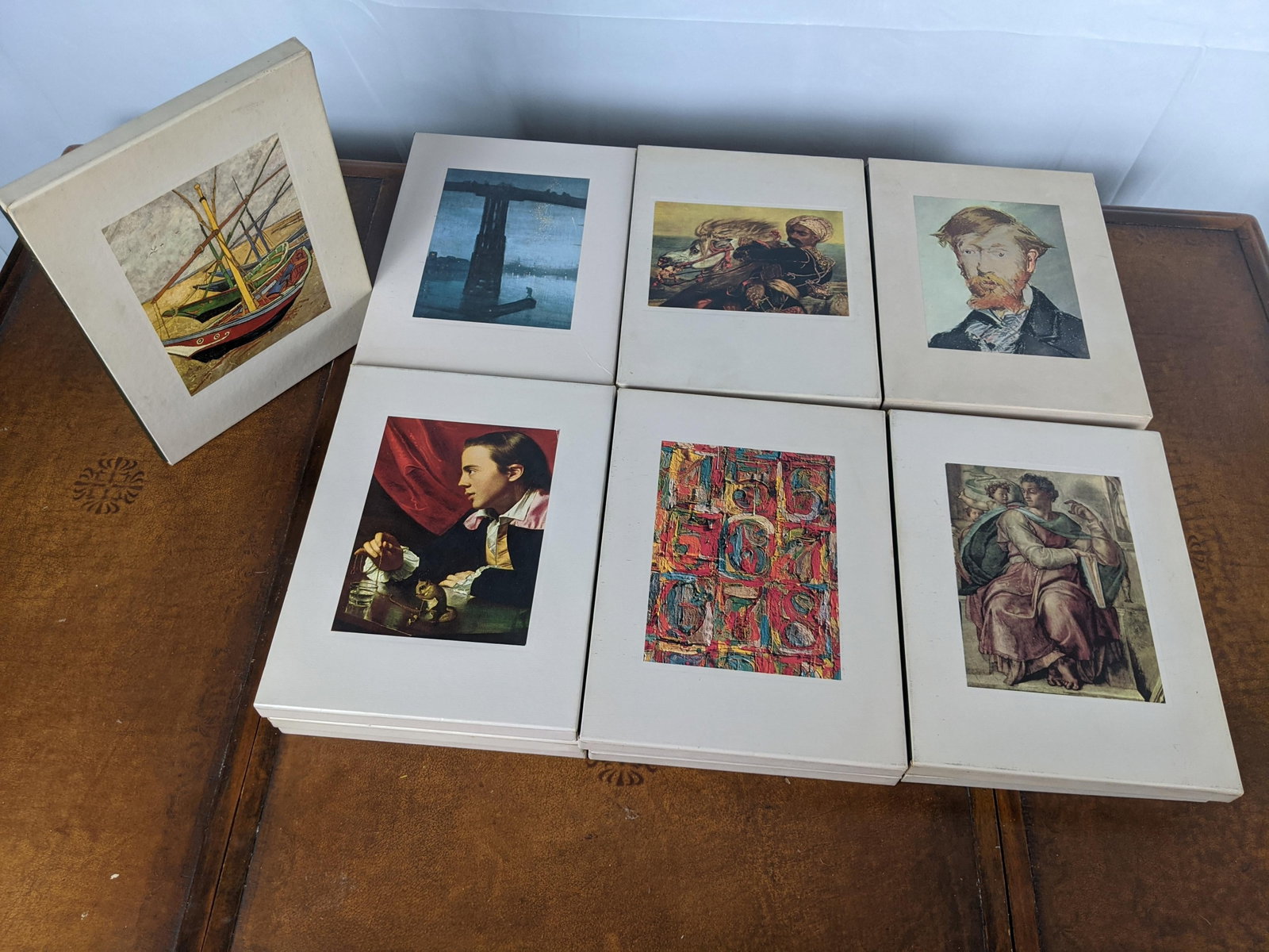 19-Volume Vintage Time-Life Library of Art Books, Decorative Designer Set - 9