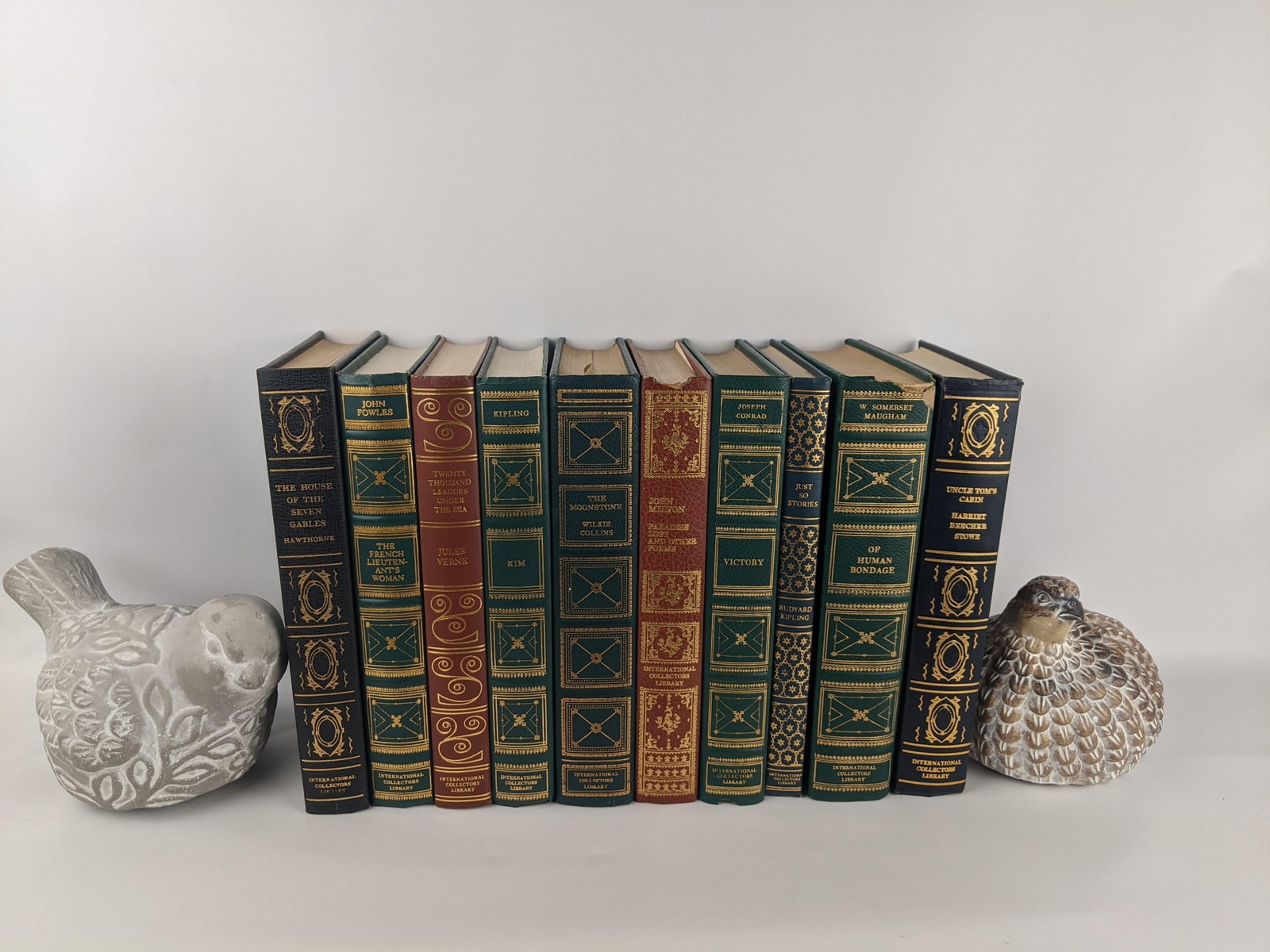 Vintage International Collectors Library Gilt-Bound Classics - Set of 10 - 15