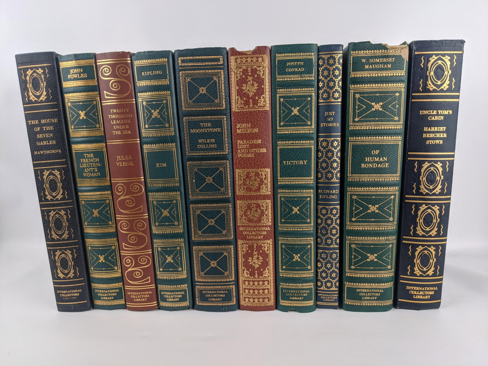 Vintage International Collectors Library Gilt-Bound Classics - Set of 10 - 16