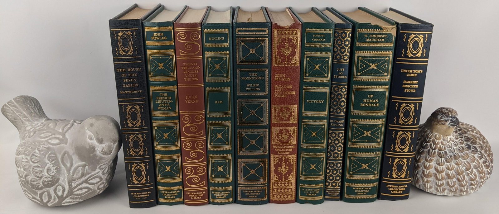 Vintage International Collectors Library Gilt-Bound Classics - Set of 10 - 2