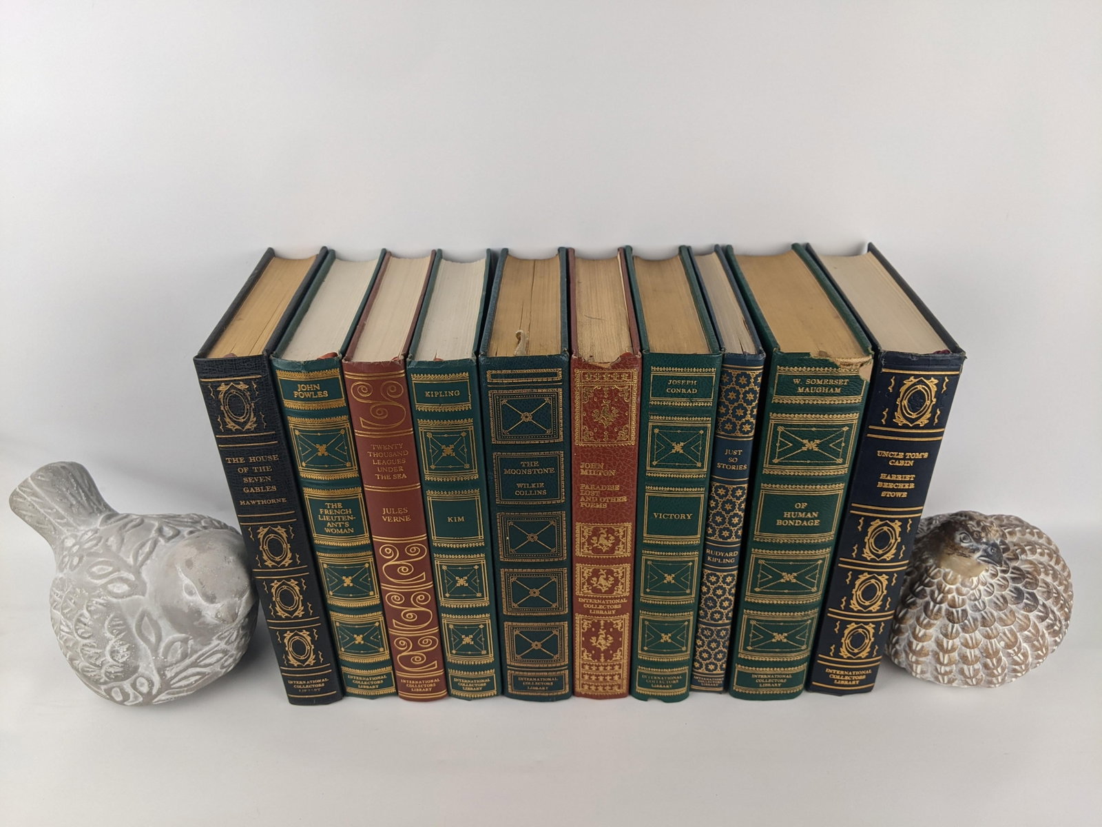 Vintage International Collectors Library Gilt-Bound Classics - Set of 10 - 9